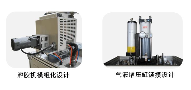 今通機(jī)械溶膠機(jī)模組化設(shè)計和氣液增壓缸鎖模設(shè)計圖